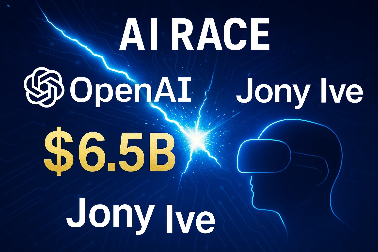 Seismic Shift in AI Industry - OpenAI Acquires Jony Ive for $6.5 Billion, Competition Enters New Dimension