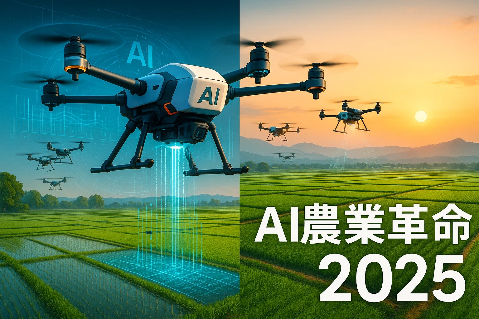AI Drones Transforming the Future of Agriculture: The Precision Farming Revolution Beginning in 2025