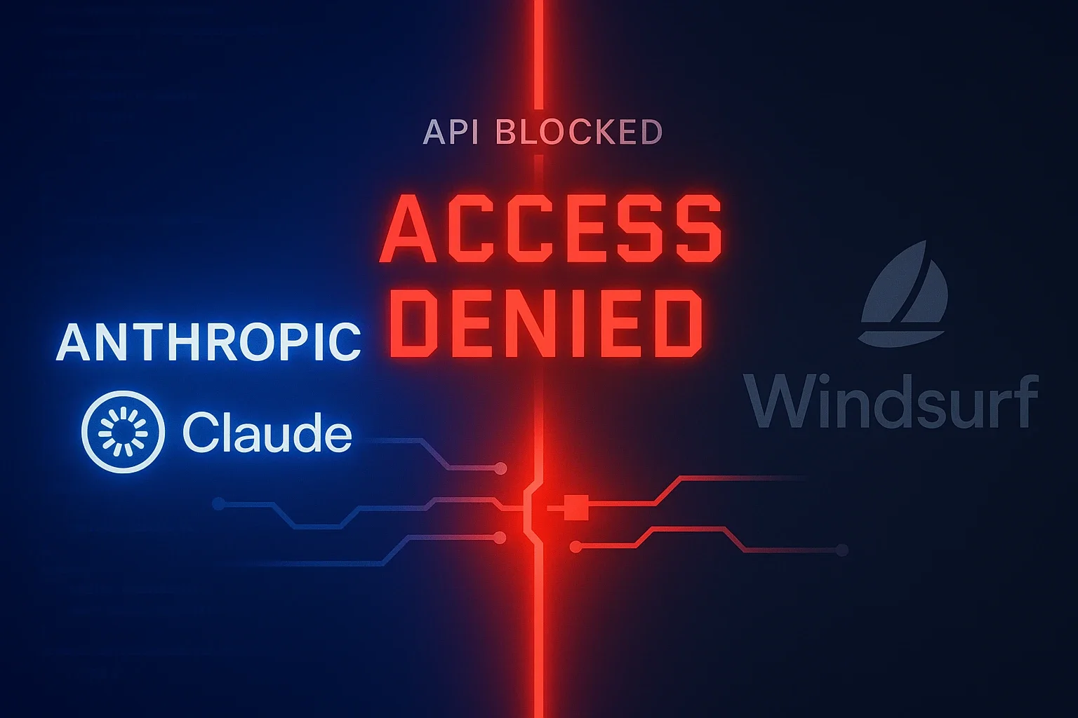 Anthropic blocks Windsurf's Claude API access amid OpenAI acquisition rumors