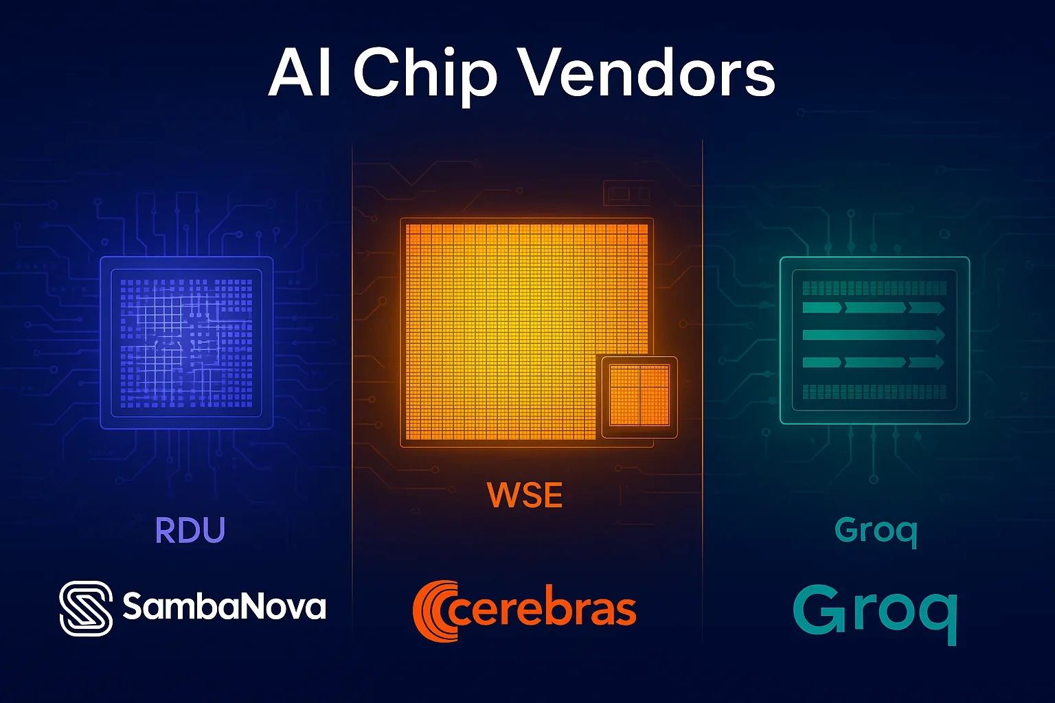 SambaNova vs Cerebras vs Groq: AI Chip Startups Challenging NVIDIA