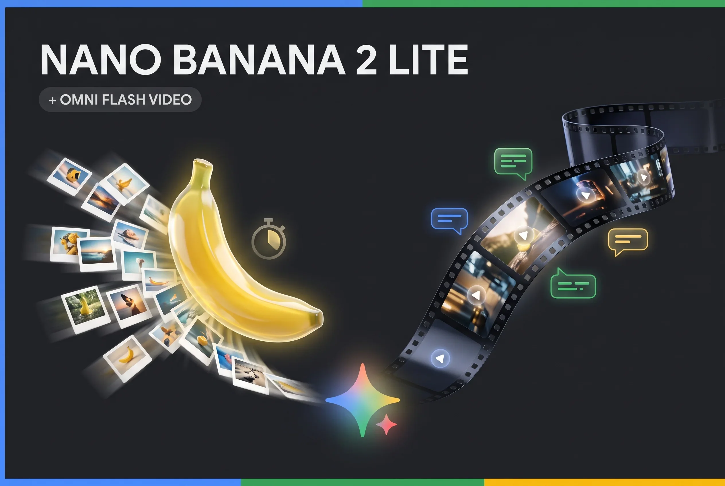 Google Releases Nano Banana 2 Lite and Gemini Omni Flash - 4-Second Images at $0.034, Conversational Video Editing at $0.10/Second