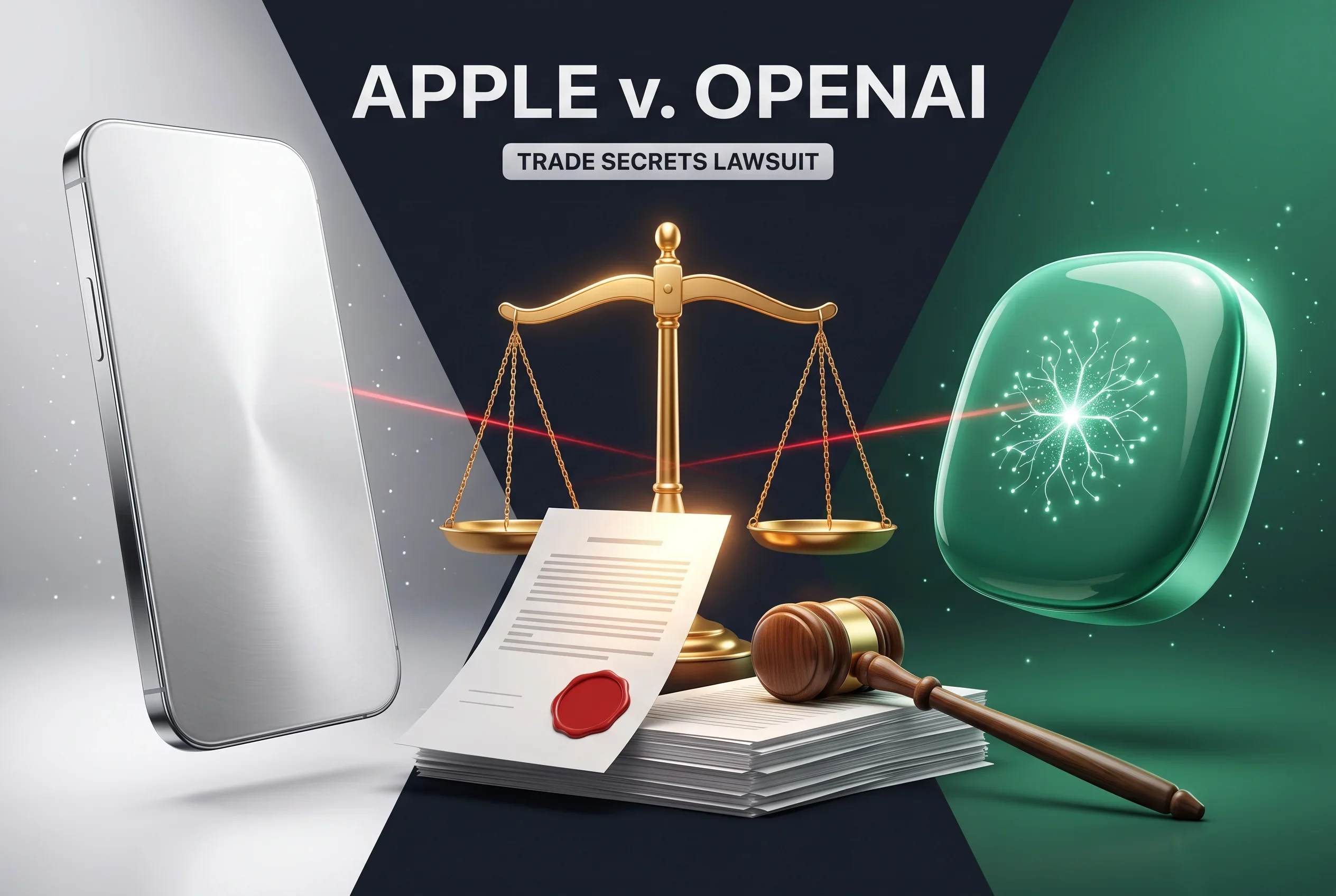 Apple Sues OpenAI Over Trade Secret Theft: What the 41-Page Complaint Alleges