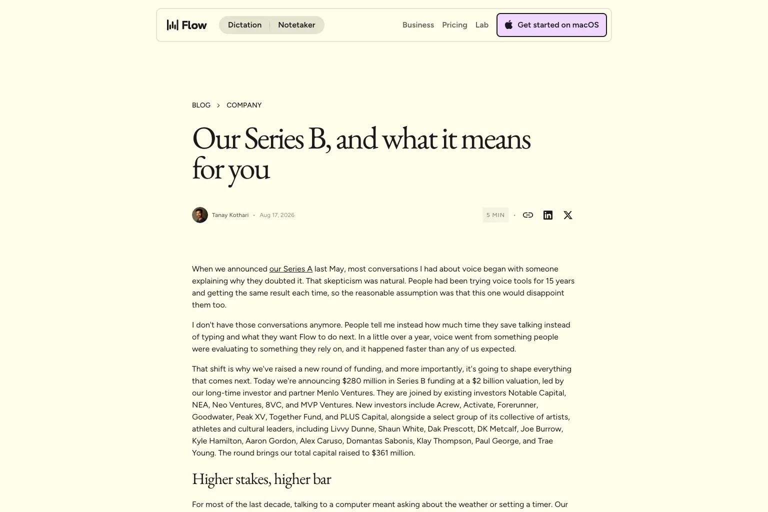 Wispr Raises $280M Series B and Previews Canto, Its First In-House Speech Model
