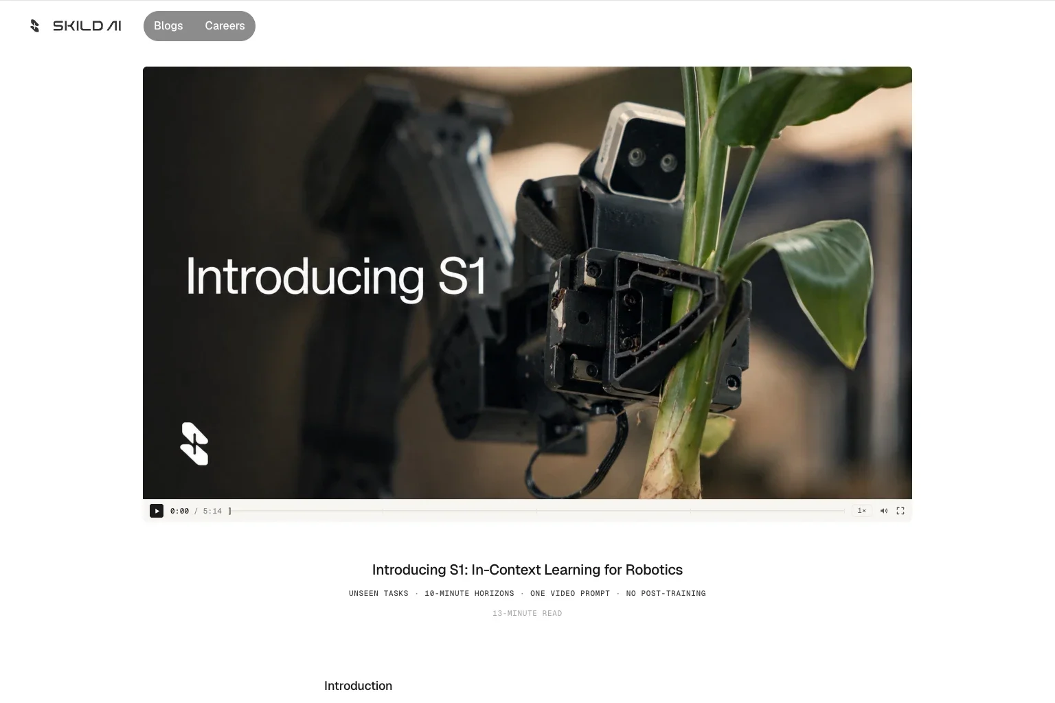 Skild AI Publishes Manipulation Results for S1 - Show It One Video and It Runs Tasks It Never Trained On, Company Says