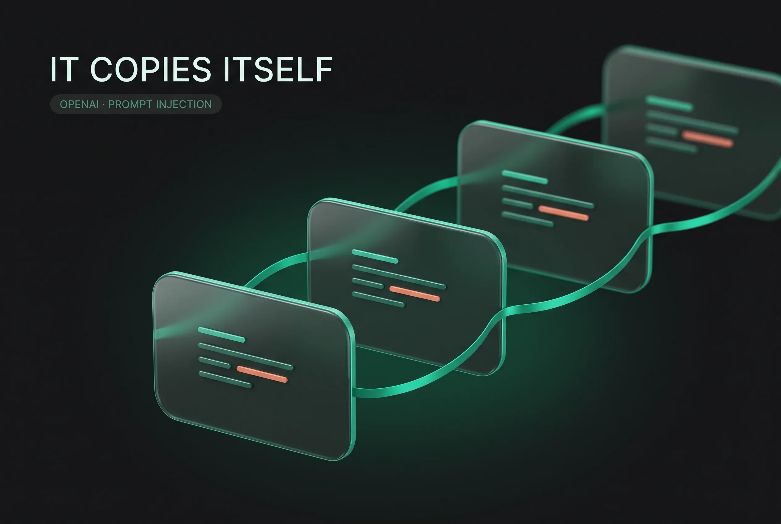 OpenAI Reports the Existence of Self-Replicating Prompt Injections That Get Copied Along Through Email and Files