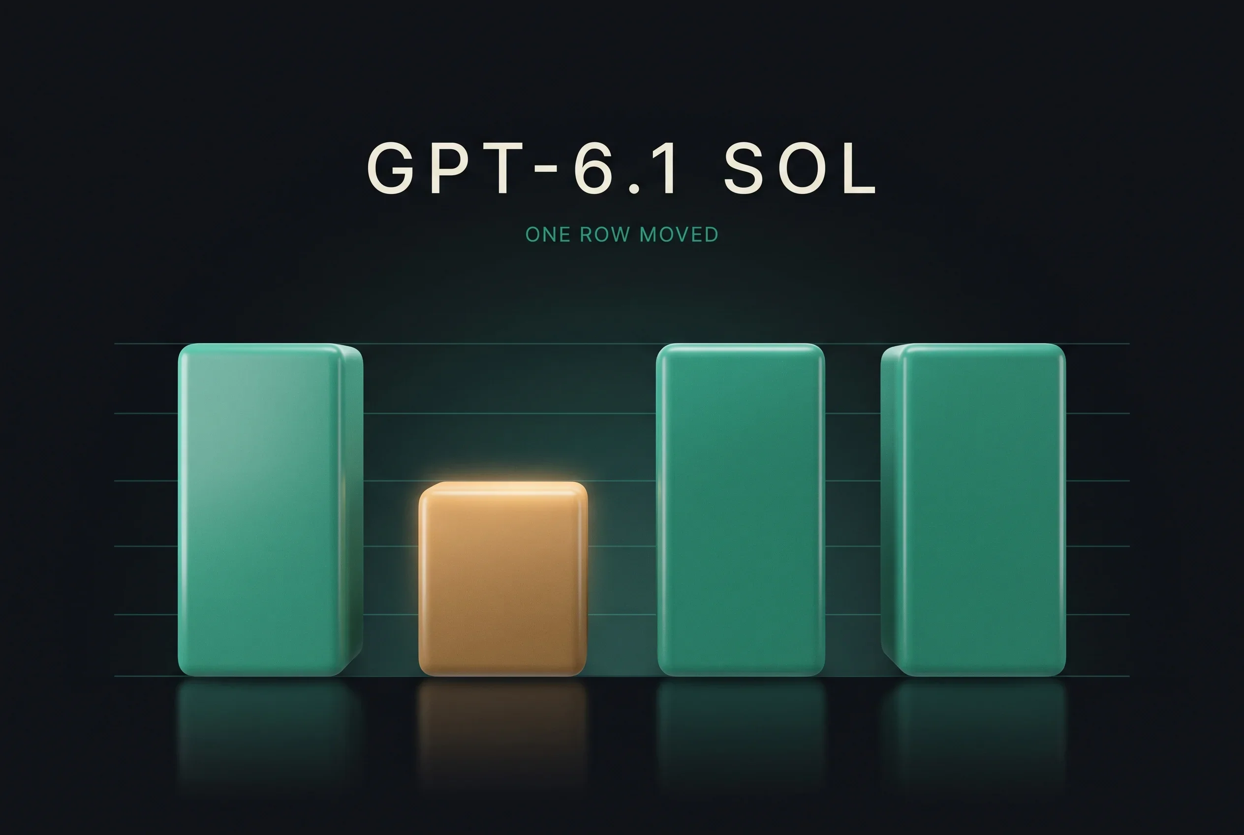OpenAI Releases GPT-6.1 Sol - Input and Output Prices Unchanged, Only Cached Input Moved